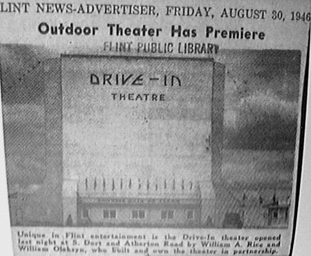 Dort-Eastside Drive-In Theatre - Screen - Photo From Rg